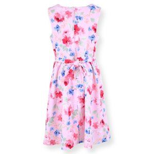 Wonder Nation Girls Floral Handkerchief Dress, Sizes 4-16 & Plus